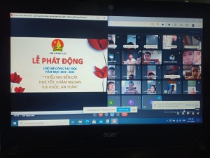 LIÊN ĐỘI TH CHÁNH PHÚ HOÀ PHÁT ĐỘNG CHỦ ĐỀ NĂM HỌC 2021 - 2022