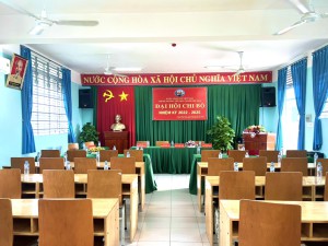 ĐẠI HỘI CHI BỘ TIỂU HỌC CHÁNH PHÚ HÒA NHIỆM KỲ: 2022 – 2025