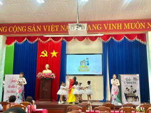 TRƯỜNG TIỂU HỌC CHÁNH PHÚ HÒA THAM GIA HỘI THI TUYÊN TRUYỀN, GIỚI THIỆU SÁCH THỊ XÃ BẾN CÁT NĂM 2024