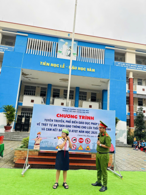 TUYÊN TRUYỀN AN TOÀN GIAO THÔNG CHO HỌC SINH  NĂM HỌC 2025 - 2026