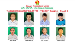TUYÊN DƯƠNG NGƯỜI TỐT VIỆC TỐT TUẦN 24