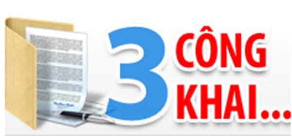 3 cong khai nam 2018-2019